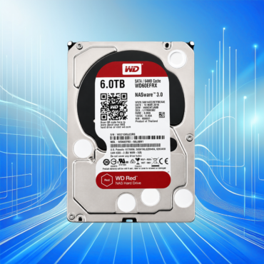 Western Digital Red 6TB WD60EFRX NASware 3.0 SATA III 64MB 3.5''