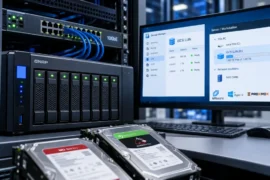iSCSI und LUN auf einem NAS mit 10GbE-Netzwerk und Server-Storage