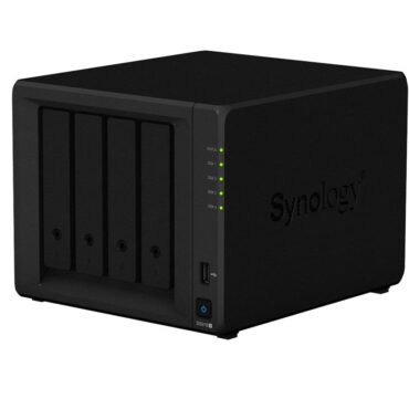 DiskStation Synology DS918+ Quad-Core 1,5 GHz 4 GB DDR3L SO-DIMM 4-BAY